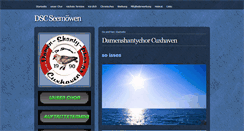 Desktop Screenshot of damen-shanty-chor-cuxhaven-ev.de